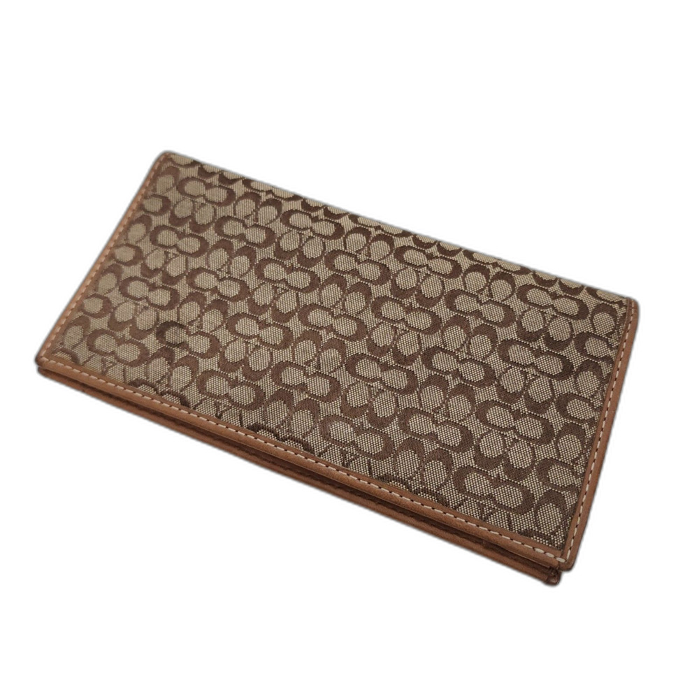 Coach Checkbook Case Wallet Clutch